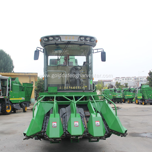 sweet maize corn cutting combine harvester